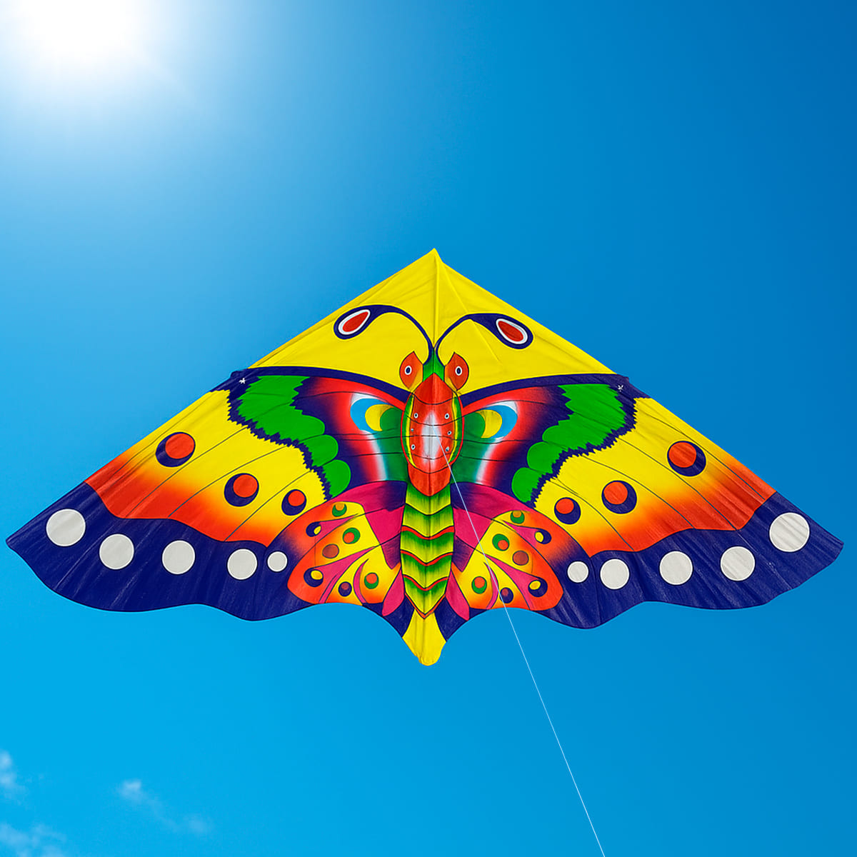 Miniatura 7 de Cometa Infantil Colorida Figuras COM-1